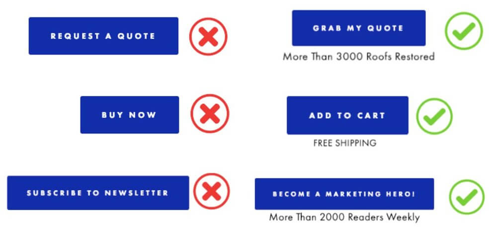 Call-to-Action buttons voorbeelden