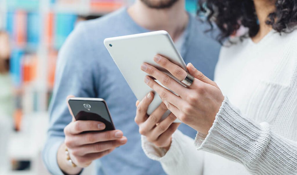 Social media of Google AdWords reclames